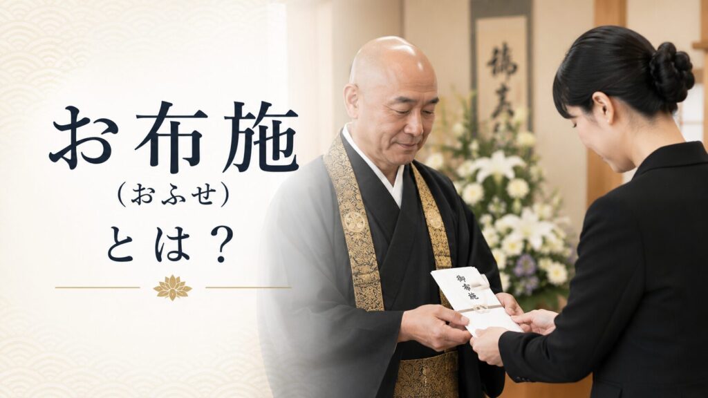 お布施(おふせ)とは?