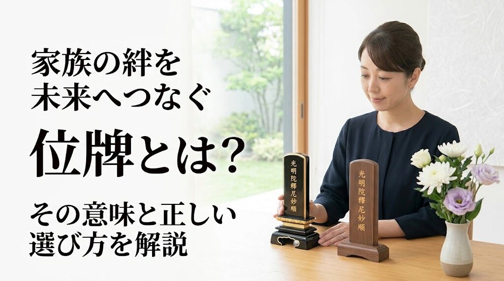 位牌(いはい)とは?