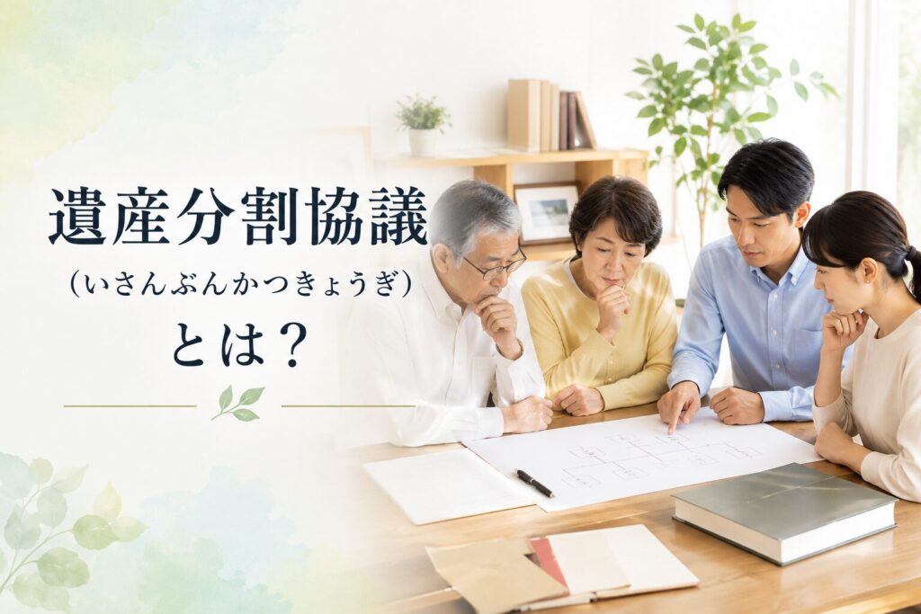 遺産分割協議（いさんぶんかつきょうぎ）とは？