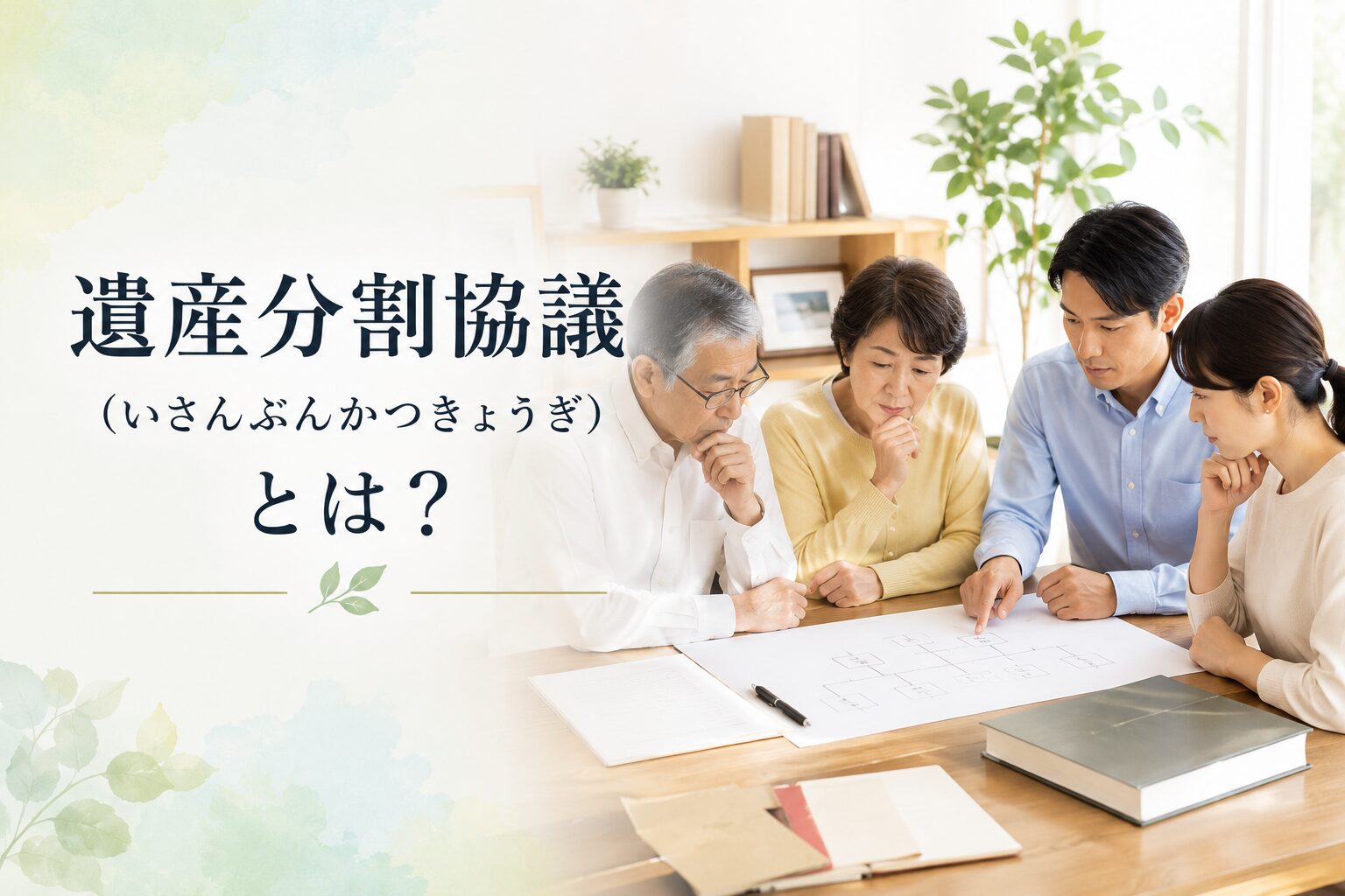 遺産分割協議(いさんぶんかつきょうぎ)とは?