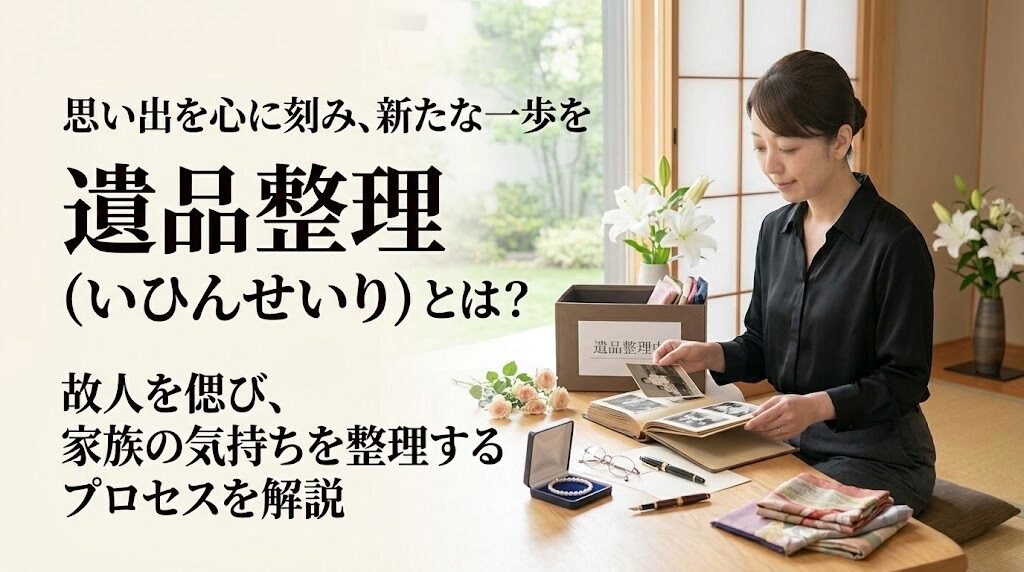 遺品整理(いひんせいり)とは?