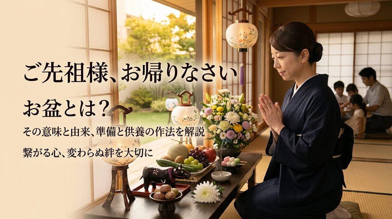 お盆(おぼん)とは?