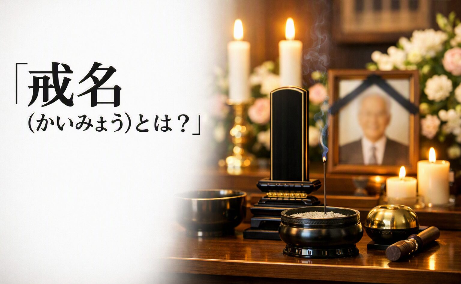 戒名(かいみょう)とは?
