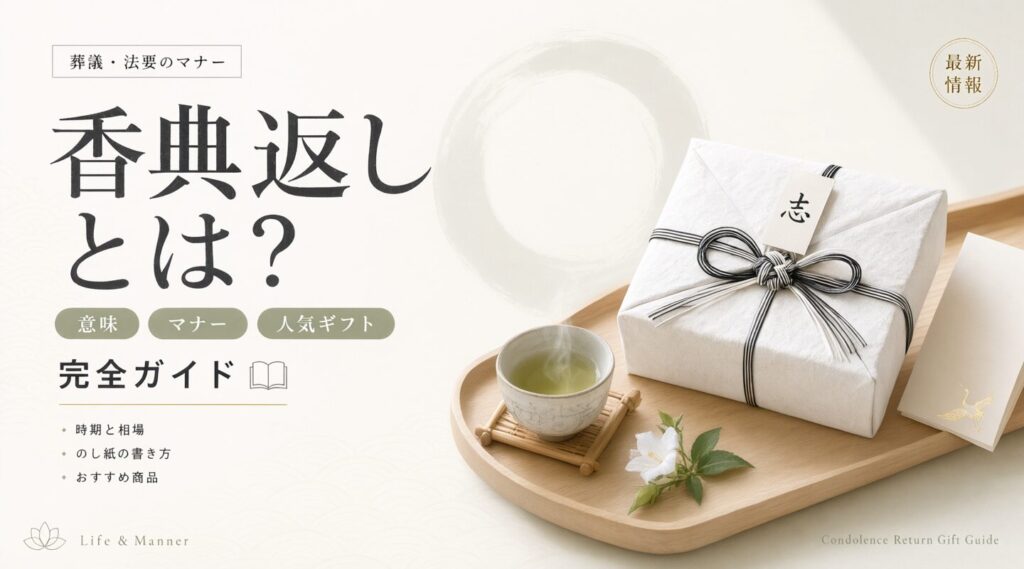 香典返し(こうでんがえし)