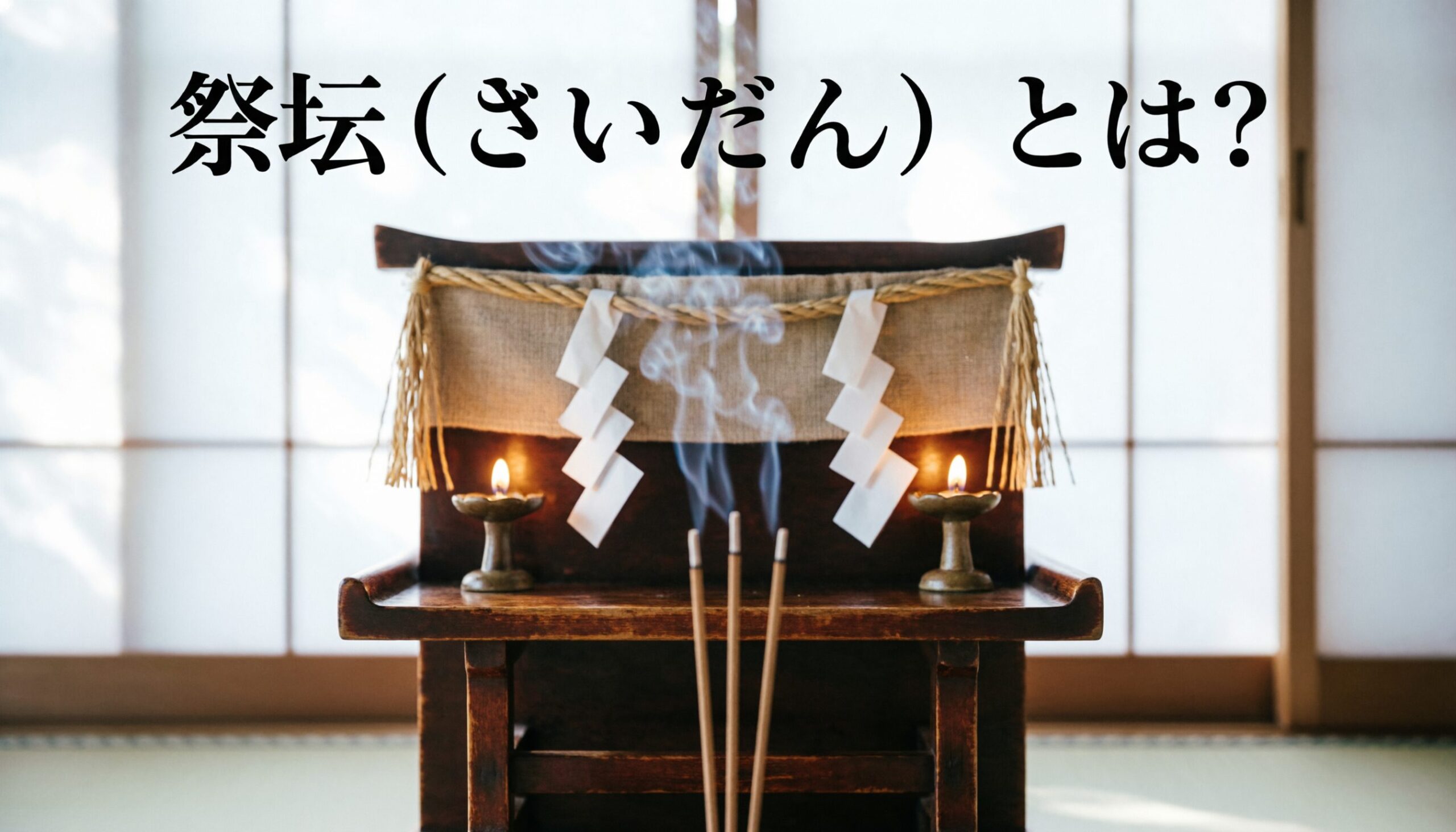 祭壇(さいだん)