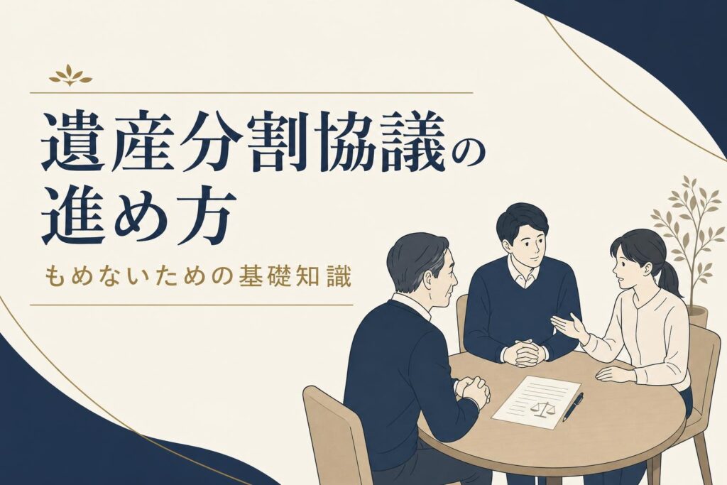 遺産分割協議の進め方