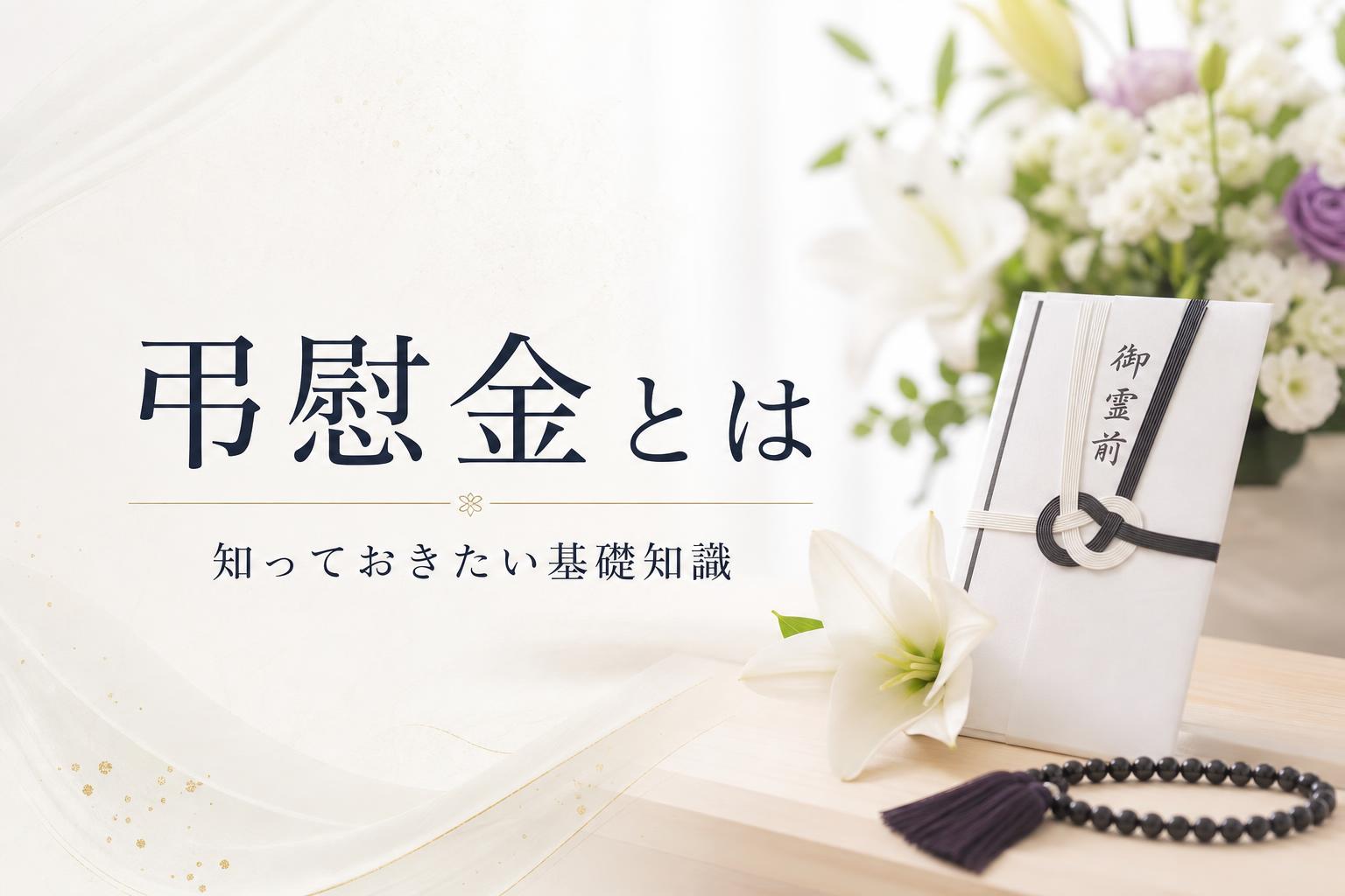 弔慰金(ちょういきん)