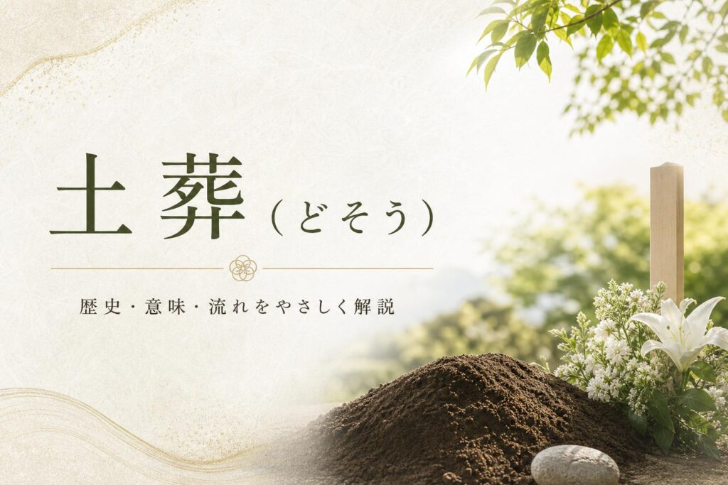 土葬(どそう)