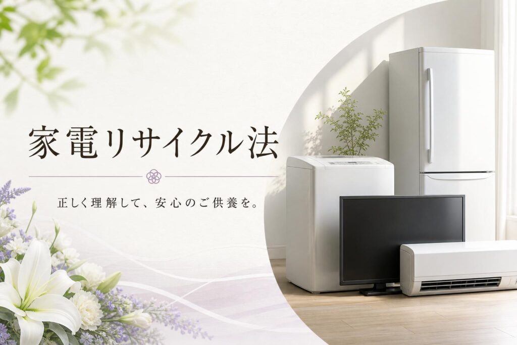 家電リサイクル法(かでんりさいくるほう)
