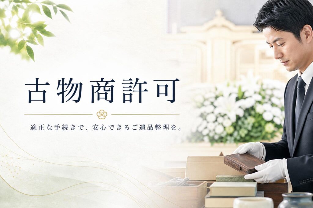 古物商許可(こぶつしょうきょか)