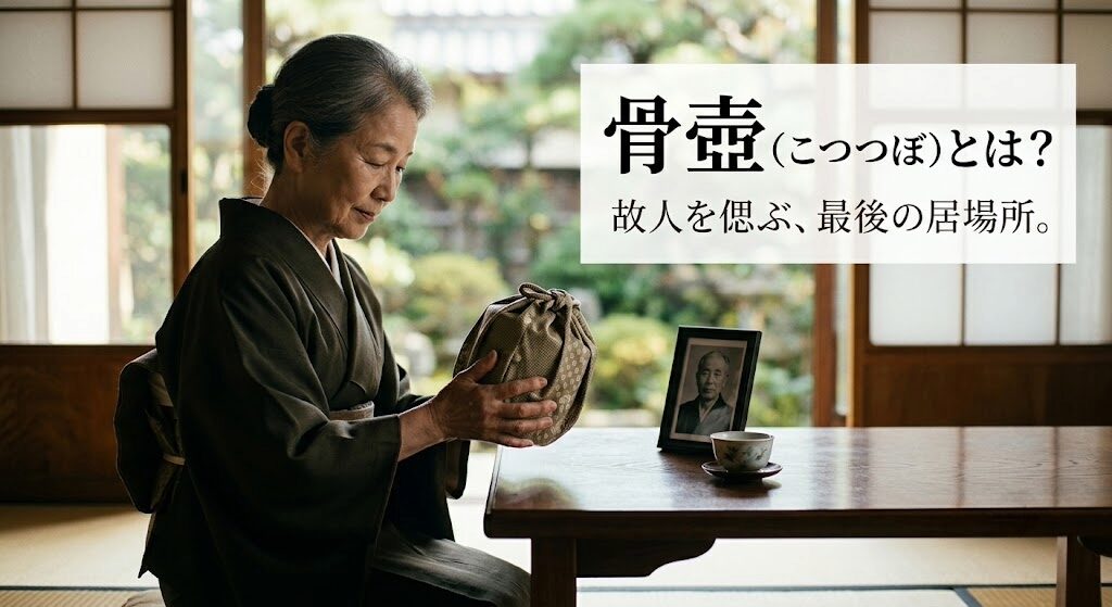 骨壺(こつつぼ)