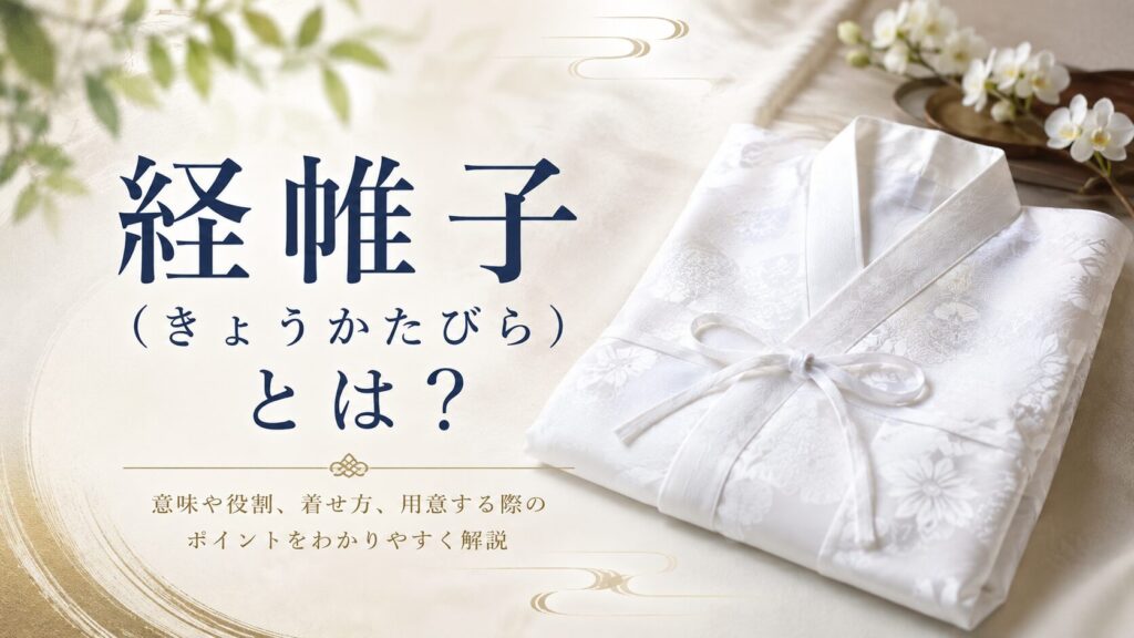 経帷子(きょうかたびら)