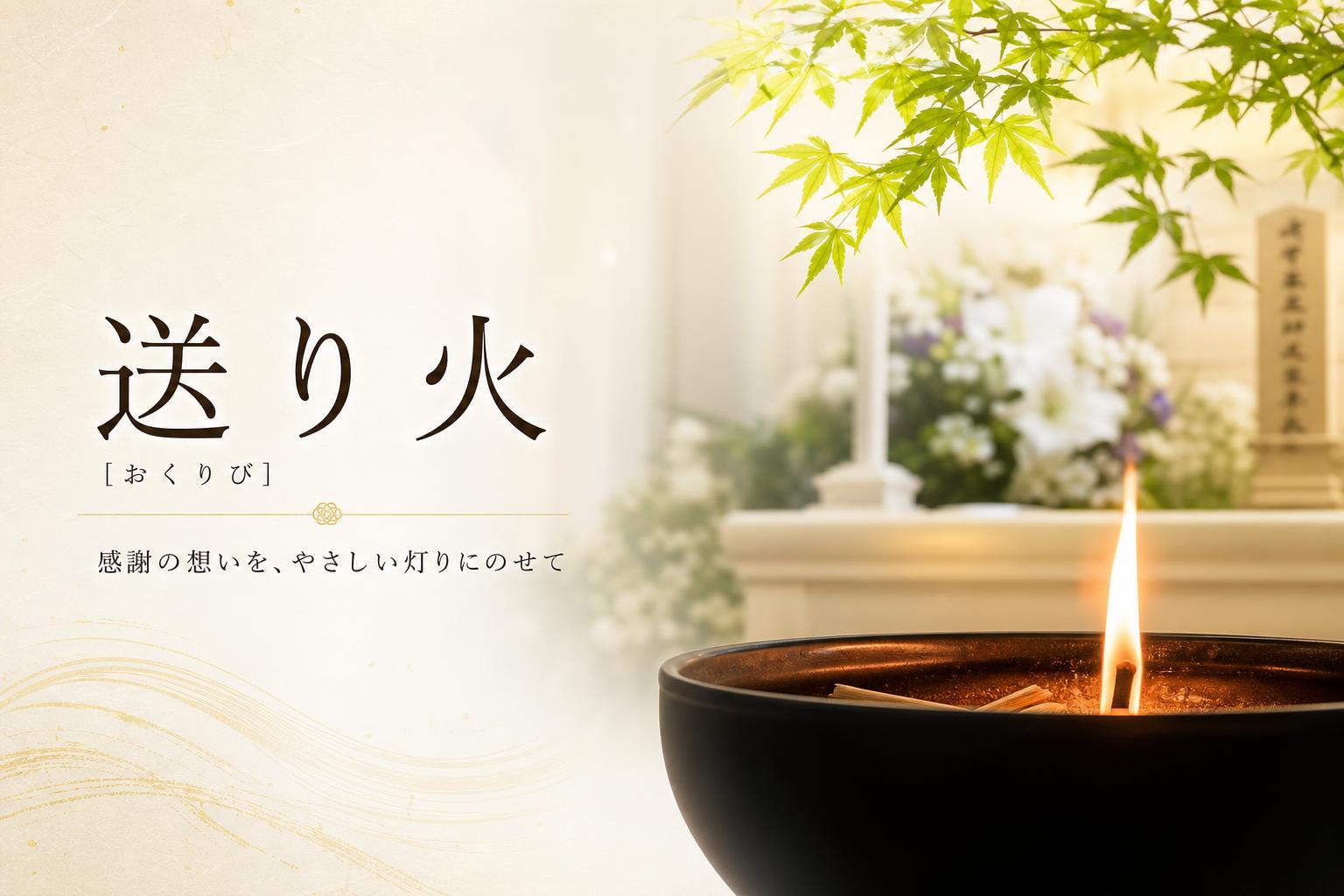 送り火(おくりび)