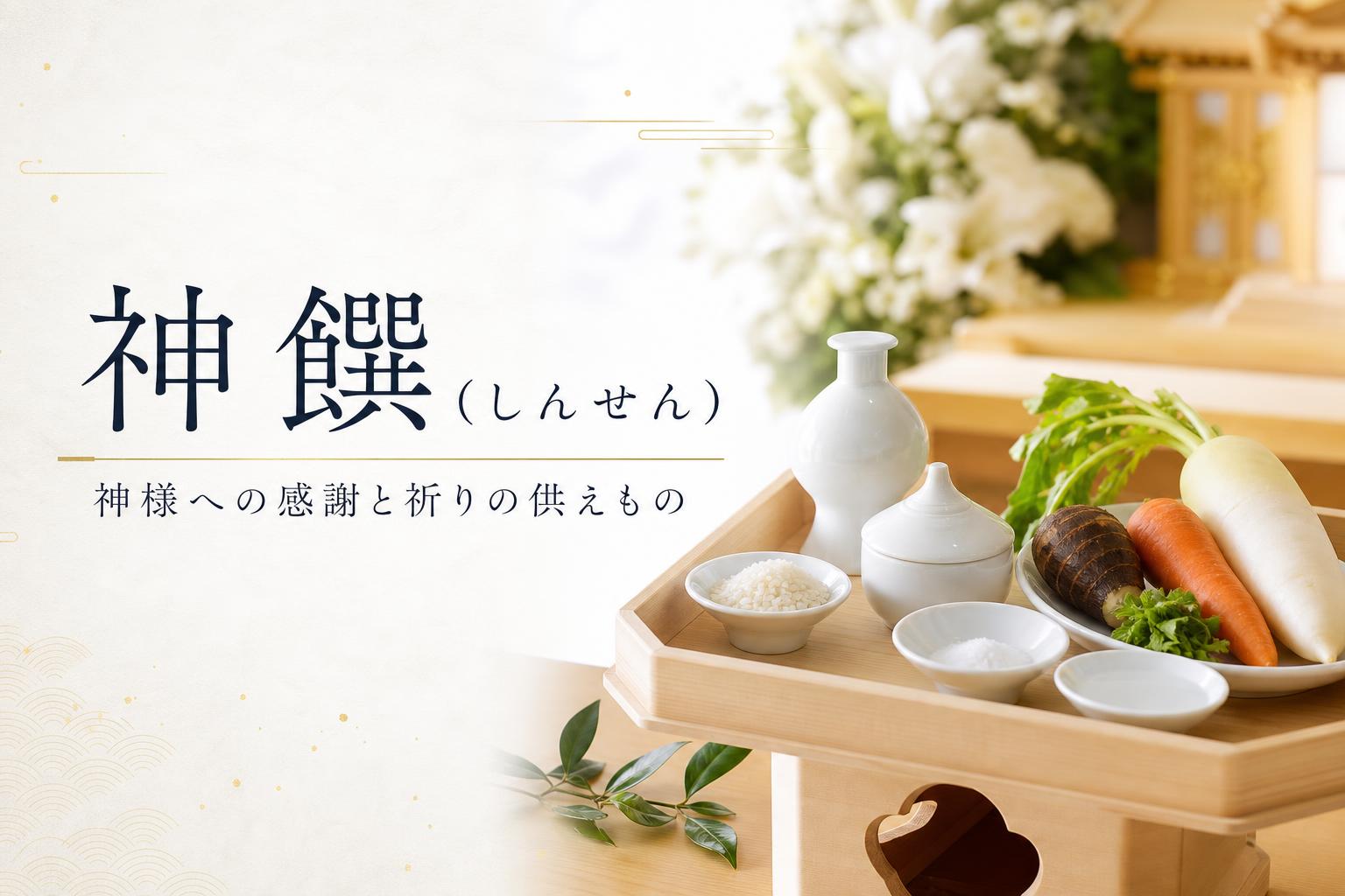 神饌(しんせん)