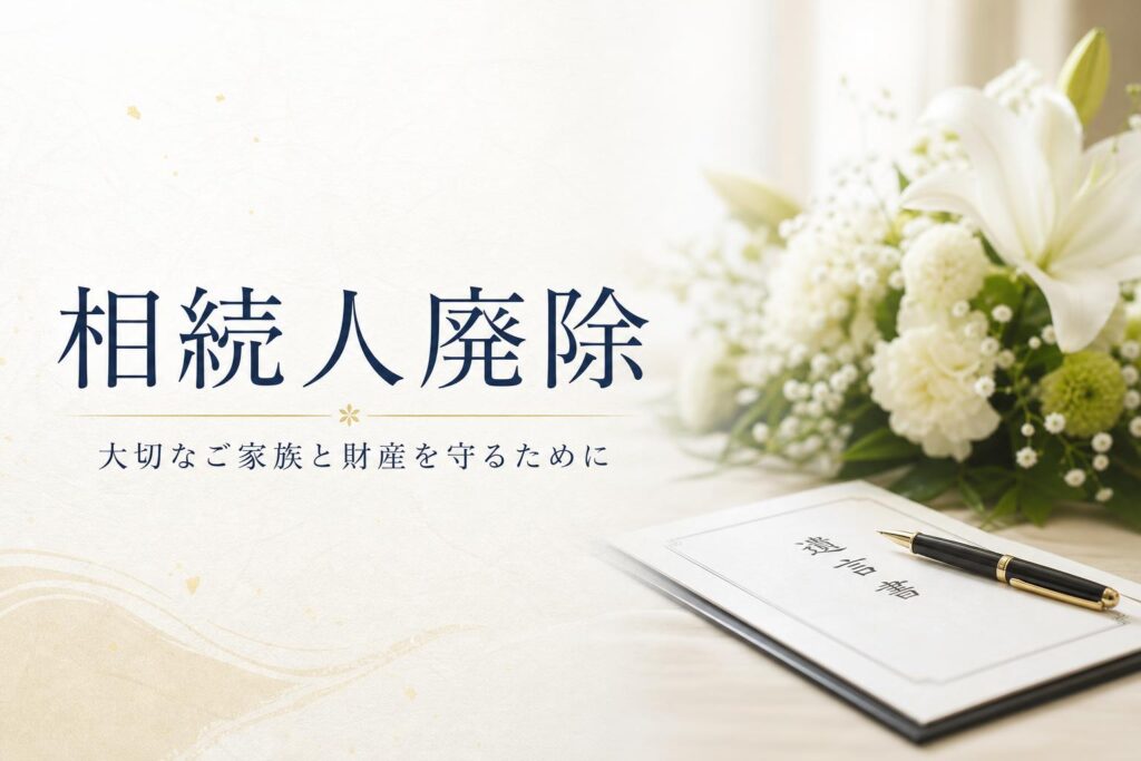 相続人廃除(そうぞくにんはいじょ)