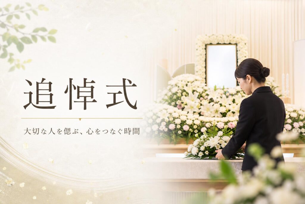 追悼式(ついとうしき)