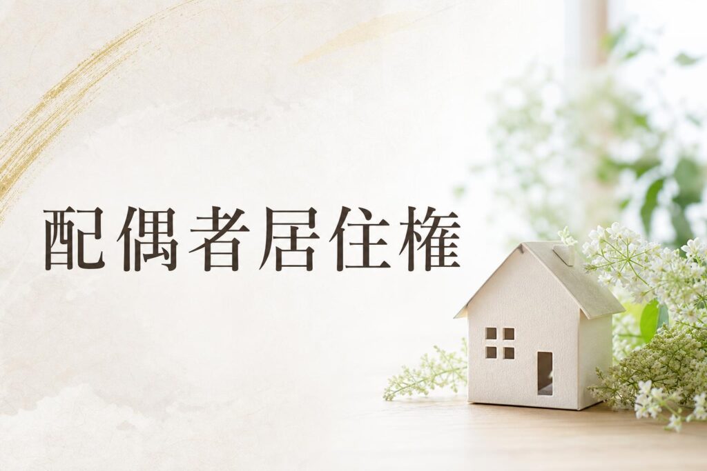 配偶者居住権(はいぐうしゃきょじゅうけん)