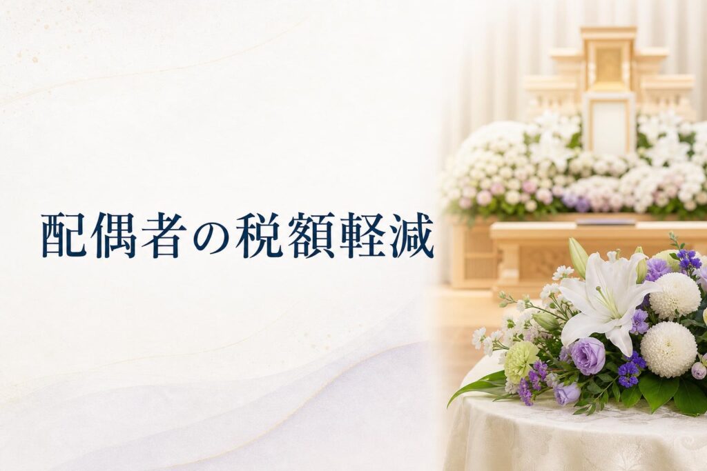 配偶者の税額軽減(はいぐうしゃのぜいがくけいげん)