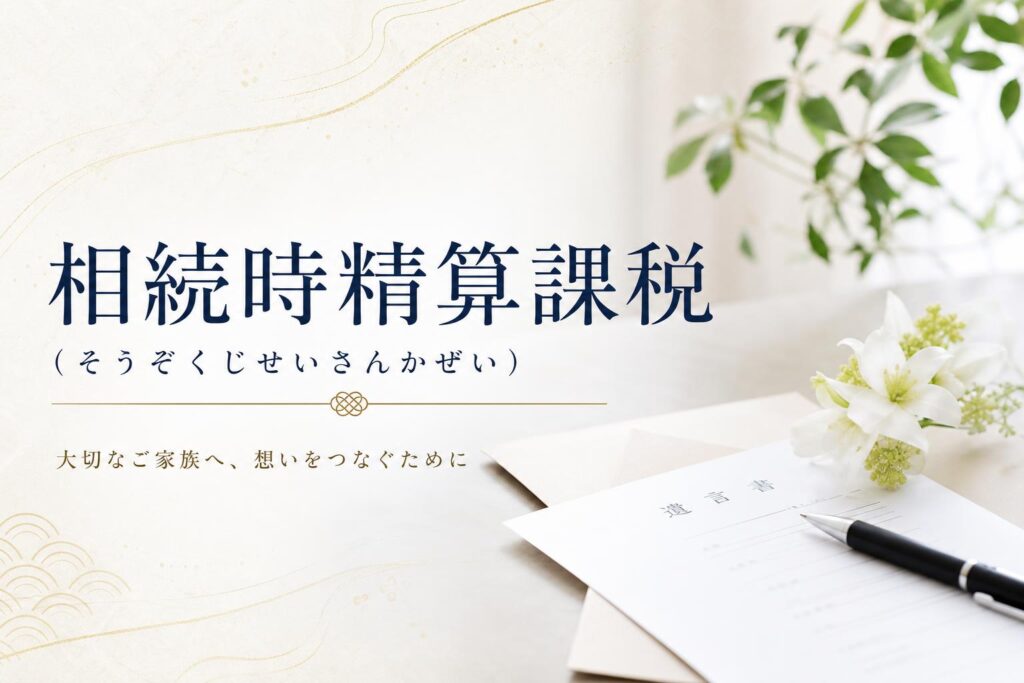 相続時精算課税(そうぞくじせいさんかぜい)