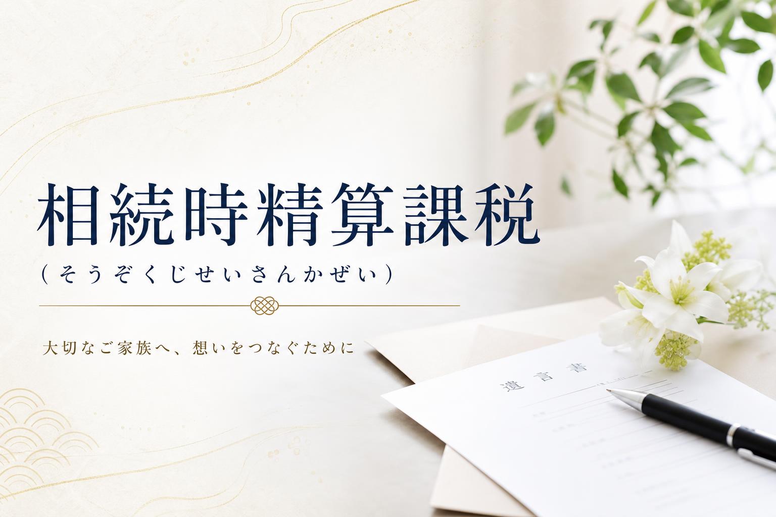 相続時精算課税(そうぞくじせいさんかぜい)